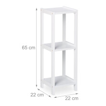 Standing Shelf with 3 Tiers for Kitchen & Bathroom