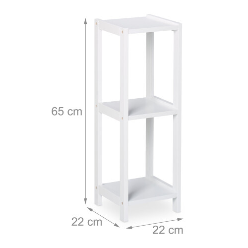 Standing Shelf with 3 Tiers for Kitchen & Bathroom
