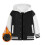 Kinder-Baseballjacke mit Kapuze und Farbblockmuster, langärmelig 6