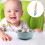 Silikon-Babyschüssel-Set mit Edelstahleinsatz, 3-teilig 5