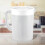 Pichet en plastique avec couvercle 1,5 L blanc transparent 8