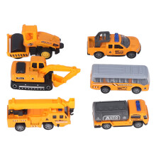 Caminhão de brinquedo funcional com carroceria que se move por pressão, com sons e luzes realistas. Ideal para presentear crianças em