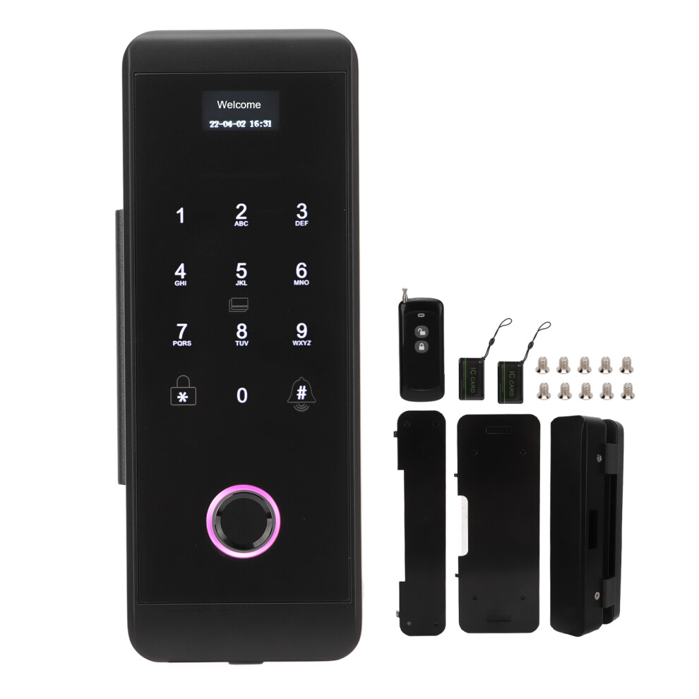 Tuya App Control Smart Lock Biometric Door Lock Fingerprint Biometrics Rfid Keypad Keyless Entry Ip68waterproof Nfc Unlocking Adjustable Door 9551475344300