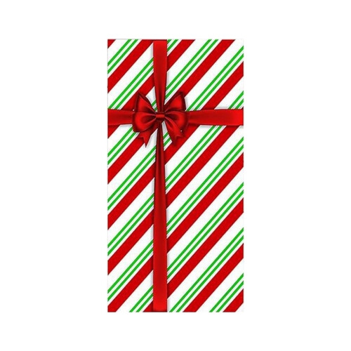 Capa de porta com laço vermelho para decoração de Dia dos Namorados, 180 x 89 cm (71 x 35 polegadas) 1