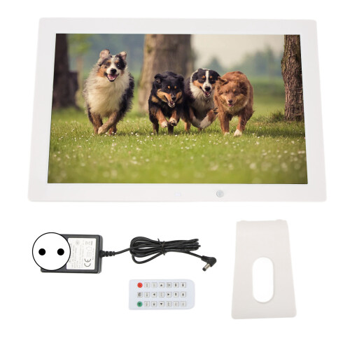 Video Playback WiFi Digital Picture Frame HD Touch Screen Instant Photo Sharing Auto-Rotate Absolute Privacy Security Cloud-Based Storage