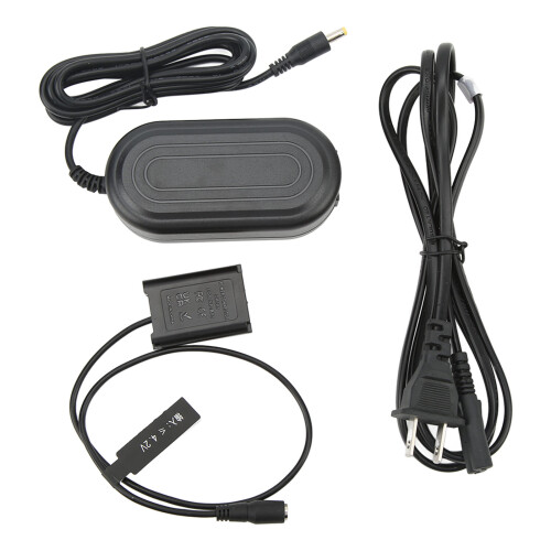 Sony Compatible Dummy Battery AC Adapter For Extended Studio Sessions, Flame Retardant Material With Worldwide Input Voltage Support
