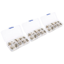 Rust And Corrosion Resistant Sturdy Material Metal Press Studs Buttons Leather Snap Fasteners Includes Storage Box Wide Application For Diy Clothing