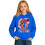 Kids Hooded Sweatshirt Graphic Print Casual Pullover with 4