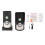 Rechargeable Battery Intercom Unit Two Way Voice System Long Range Smart Home Security Device Waterproof Outdoor Indoor Use Easy Setup 1