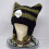 Gorro de punto con calavera para mujer, estilo punk. 4