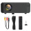 Compact Bluetooth Projector With Bi-Directional Connectivity And Huge Screen Capability, 1080P HD Support With Built-In Compound Diaphragm Speaker 1