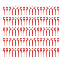 Langlebige Trimmerklingen, flexible Fadenklingen, Kunststoff-Ersatzklingen, universelle Kompatibilität, hochwertiges ABS-Material, Ersatz für