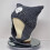 Gorro de punto con calavera para mujer, estilo punk. 6