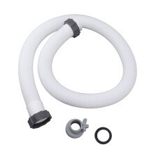 Saltwater System Pool Hose With Leak Proof Structure, Durable PVC Pool Pump Replacement Hose For Backwash Applications, Flexible Hose Compatible With