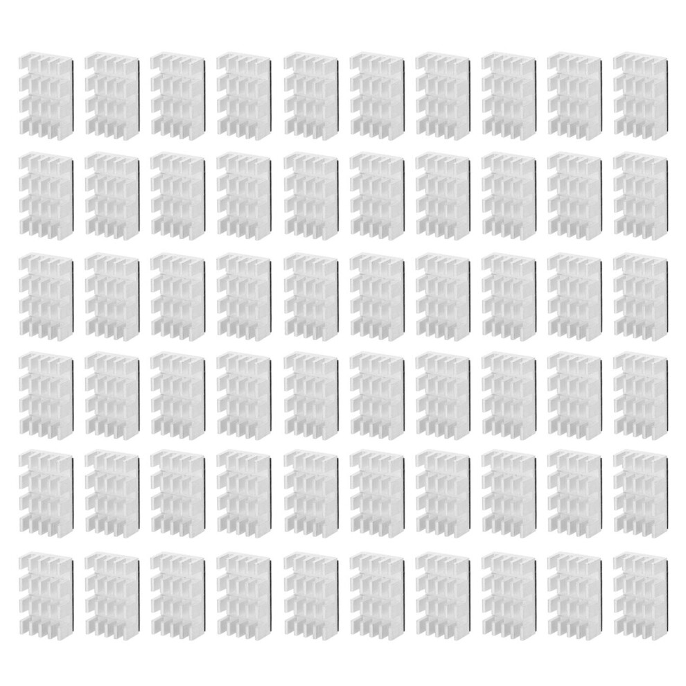 Aluminum Heat Sink For Cooling Electronic Devices, Good Thermal Conductivity Heatsink With Special Toothed Design For Enhanced Heat Dissipation In 9370362961525