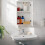 Wall-Mounted Bathroom Cabinet with Adjustable Shelf 1