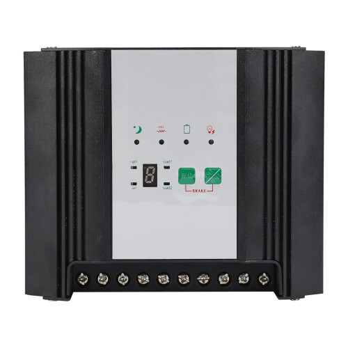 Three Stage PWM Control Wind Solar Hybrid Charge Controller Battery Protection LCD Display Multi Function With Digital Intelligent Regulator PWM