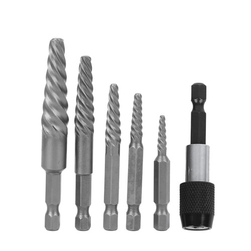 Fine Thread Extractor Professional Screw Removal Quick Change Adapter Stud Puller Screw Extractor Impact Resistant Broken Bolt Removal Tool Portable