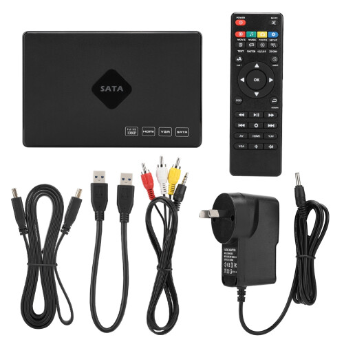 Digital Media Device Small Form Factor Supports HEVC H265Up To1080P With Looping Trigger Capability And Broad File Compatibility