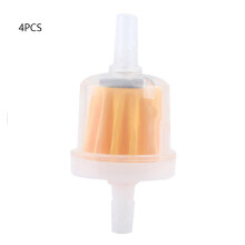 Gas Inline Fuel Filters With Magnet Premium Fuel Filter Small Engine Fuel Filter Replacement Fuel Filter Universal Fuel Filter Clear Exterior High