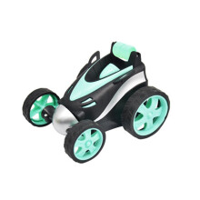 Carro de acrobacias RC 4WD elétrico para corrida, rotação de 360 graus, direção dupla, anti-interferência, brinquedo recarregável, pneus de