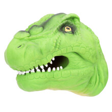 Gyerekeknek szóló szerepjátékos dinoszaurusz maszk mozgó állkapoccsal, filmstílusú textúrájú latex jelmez Halloween partikra, puha, nem