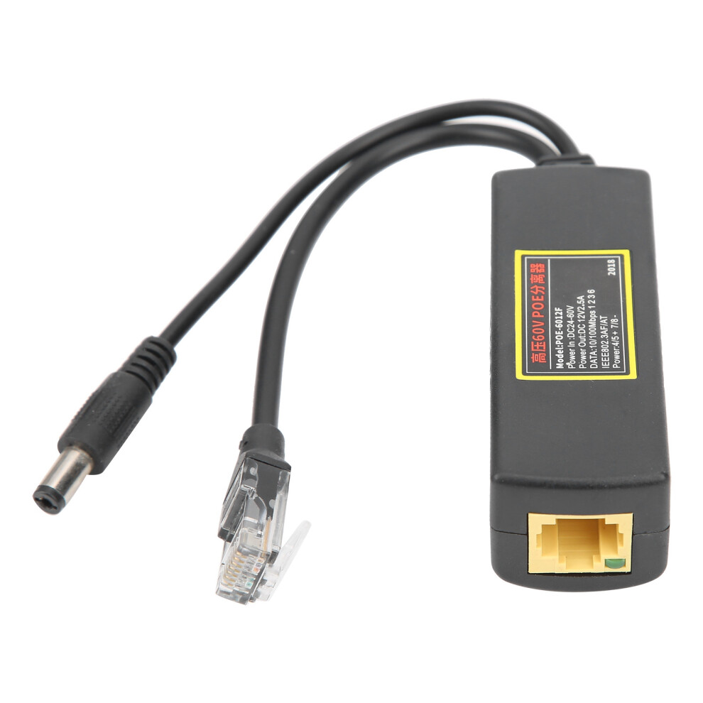 Poe Splitter With Plug And Play Functionality For Ieee802.3af Networks, Delivers Gigabit Speed Ethernet Data Transmission And Includes Isolation 9049227918782