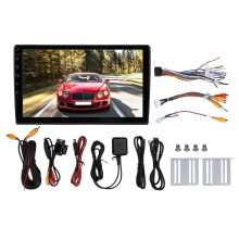 Android-Autoradio Doppel-DIN mit Android Auto, WLAN, GPS-Navigation, Bluetooth 5.0, MP5-Player, integrierter AHD-Rückfahrkamera und