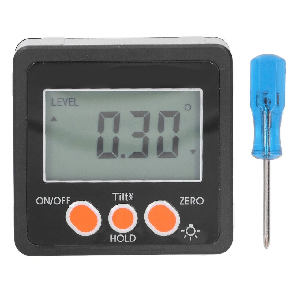 Angle Setting Digital Level Box, Lcd Display Digital Angle Finder With Magnetic Base, High Accuracy Inclinometer For Miter Saw Calibration, Auto 9049227918478