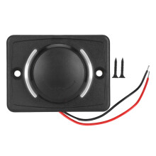 Încărcător auto USB cu indicator LED, montare pe panou, cu port dublu, cu capac impermeabil și anti-praf pentru iahturi, autobuze, camioane,