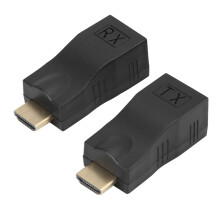 HDMI-förlängare med 4K-upplösning och hög kompatibilitet, långdistansöverföring via Ethernet-kabel, stöder Full HD 1080P 3D Plug and