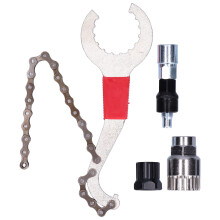 Crank Puller Remover Freewheel Remover Bike Repair Tool Set Bicycle Chain Tool Set Multi Function Tool Kit Heavy Duty Ergonomic Handle Non Slip Grip