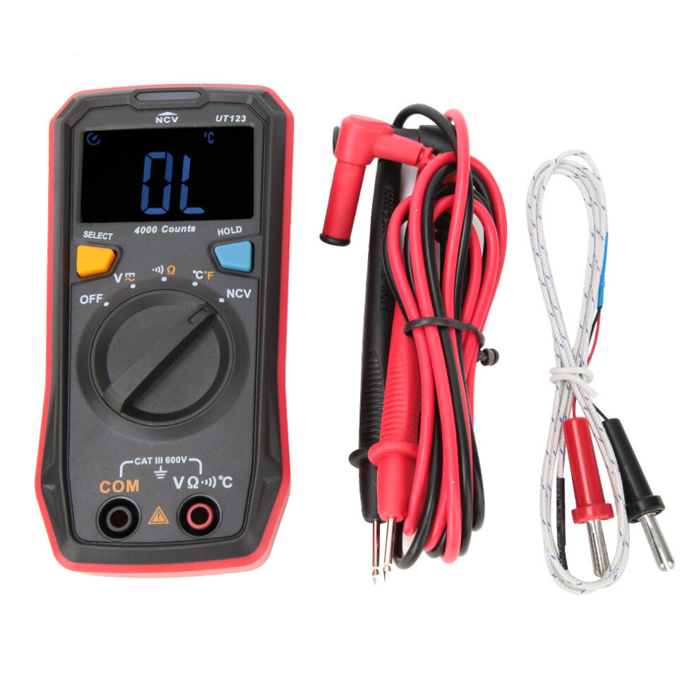 Capacitance Measurement Digital Multimeter Diode Testing Continuity Testing Ac Dc Voltage Measurement Resistance Testing High Accuracy Backlight Lcd 9009879104773