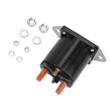 Solenoid de pornire pentru cărucior de golf pe benzină, solenoid de 12V, înlocuiește partea OEM cu 4 terminale, contacte de cupru pentru club