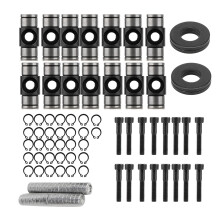 Upgraded Inner Race Bearings Trunnion Kit Premium Rocker Arm Trunnion Rocker Arm Upgrade Kit Self Oiling Axle LS Engine Compatible High Stability
