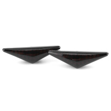 Plug And Play Ready Led Side Marker Lights Smoke Lens With Dynamic Sequential Lighting Black Out Dark Smoke Lens Full Led Front Fender Side Marker