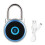 Αδιάβροχη βιομετρική κλειδαριά Bluetooth Keyless με λουκέτο δακτυλικών αποτυπωμάτων, 1