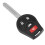 Télécommande de remplacement programmable avec identifiant FCC et programmation par un concessionnaire requise. Pile incluse. Serrurier automobile. 1