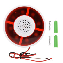 Continuous Sound Decibel Buzzer for Home Safety Piezo Alarm Speaker with Impact Resistant Shell Easy Installation and Wide Detection Range Ceiling