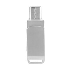 USB-C-flashdrive met hoge transmissie, plug-and-play, dubbele connectoren, waterdicht ontwerp, metalen USB-stick, draaibaar ontwerp, OTG-functie,