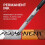 3pk Permanent Markers Retractable Fine Tip Black 2