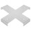 2Pcs Mailbox Mounting Plate Silver Installation for Homeowners 5