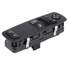 Hauptschalter für elektrische Fensterheber vorne links (Ersatz) für Chrysler Dodge (2008–2011). Langlebige, robuste ABS-Konstruktion. Versiegelte