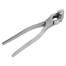 Polierte und flache Backen-Lederpresse zum Verstellen der Klemme, hohe Härte, starke Beißkraft, verstellbares Design, ideal für DIY-Lederhandwerker