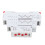 Adjustable Delay Timer Relay AC230V Dual Function Mode LED Status Indicator Flame Retardant ABS Housing35mm DIN Rail Compatible Long Range Timing 6