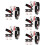 100Pièces Bracelets Décoratifs Silicone Confortables Pour Usages 11