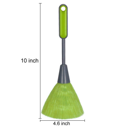 3 Pack Fluffy Microfiber Delicate Kitchen Duster Laptop Keyboard Brush Computer Screen Cleaner Tool (Blue, Green, Pink) 2