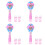 4Sets Bubble Blower Rosa Spielzeug Hexenstab Für Kinder 5