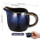3Pièces Petit Céramique Bleu Multifonction Pour Café Crème 3