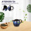 3Pièces Petit Céramique Bleu Multifonction Pour Café Crème 7